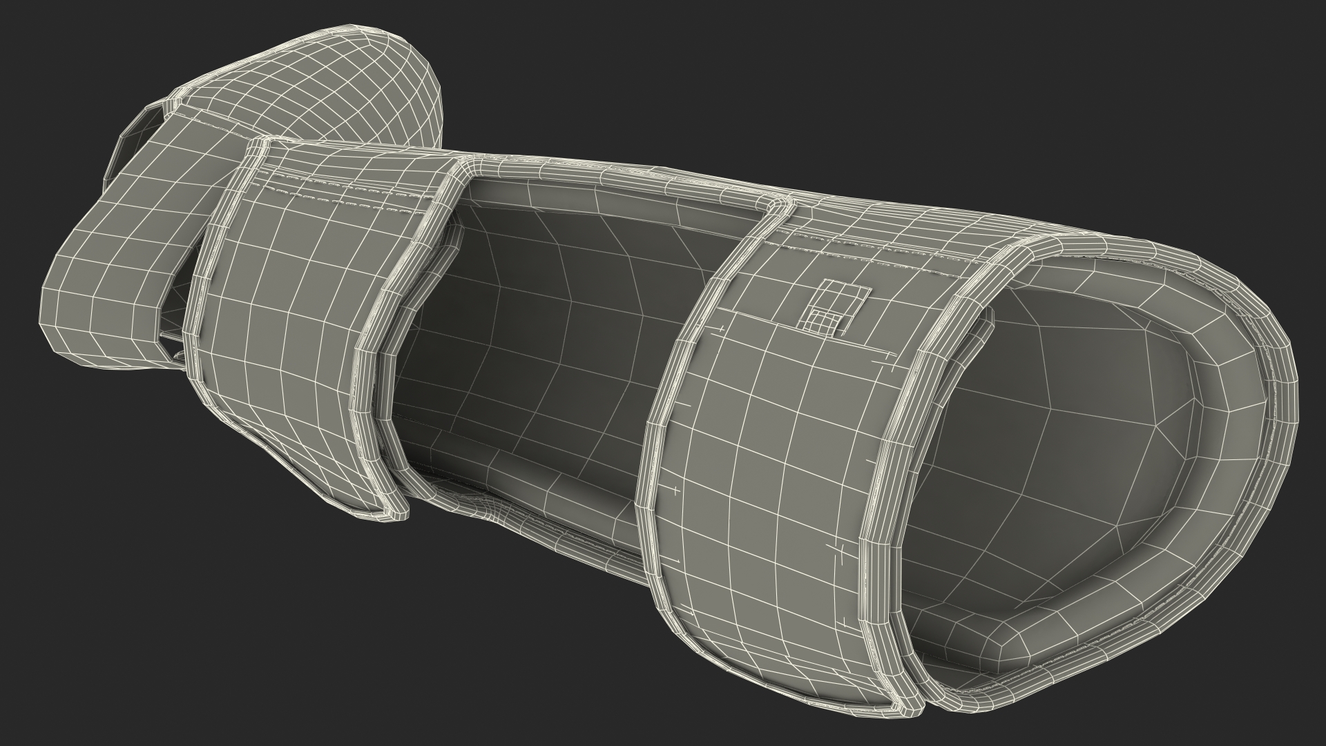 Sandee Leather Boot Shinguard 3D model