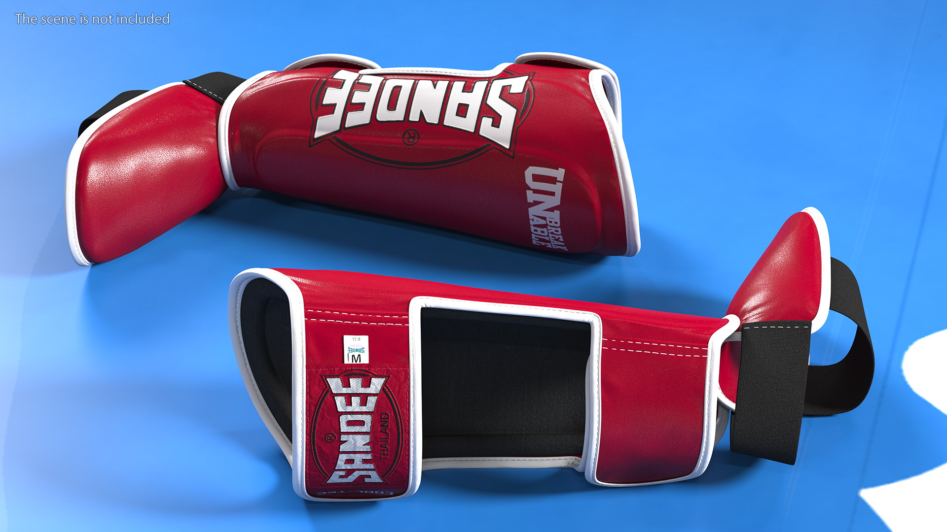 Sandee Leather Boot Shinguard 3D model