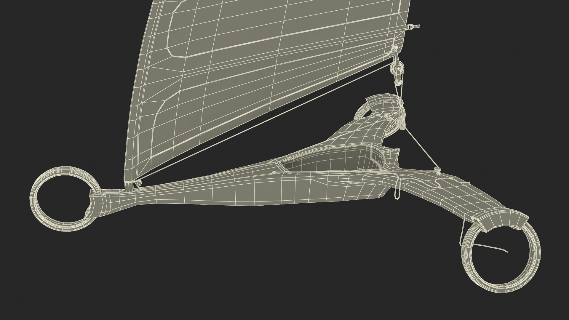 3D Designer Land Sand Yacht Albatros model