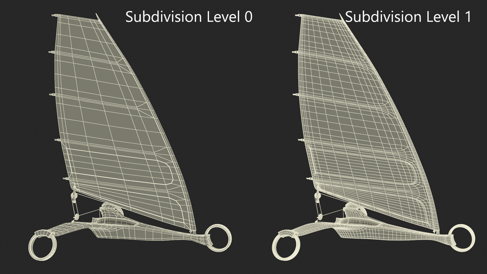 3D Designer Land Sand Yacht Albatros model
