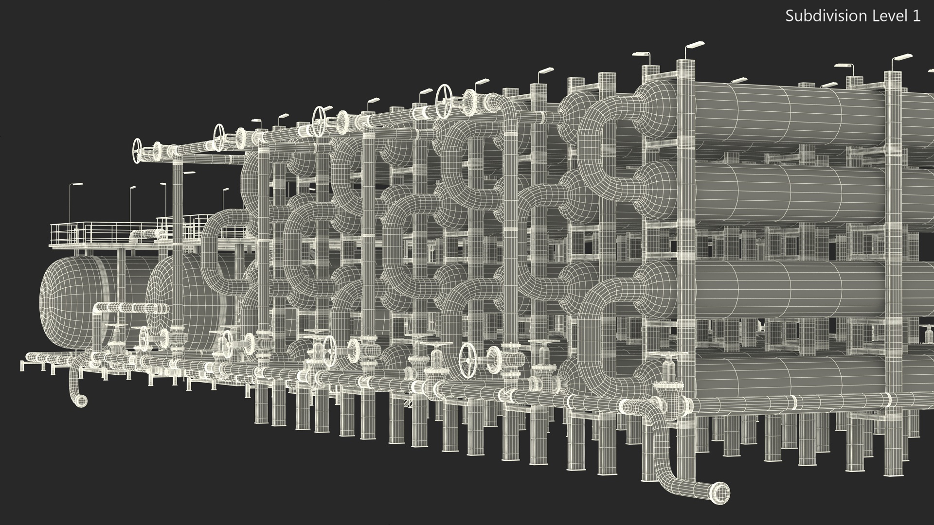 Heat Exchange Separators 3D model