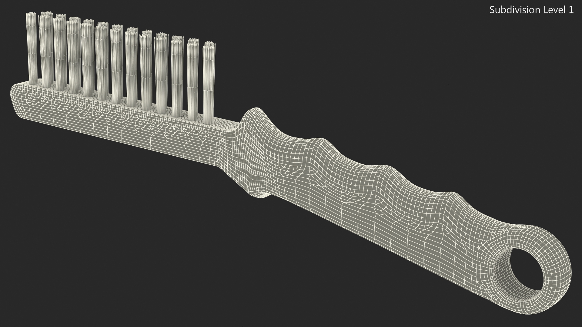 Brake Caliper Cleaning Brush Steel Wire 3D model