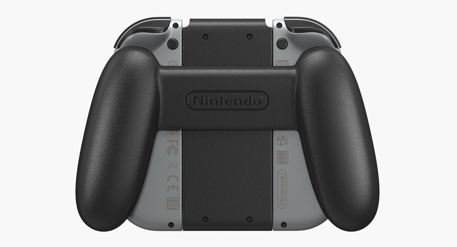 Nintendo Switch Joy Con Grip Controller 3D model