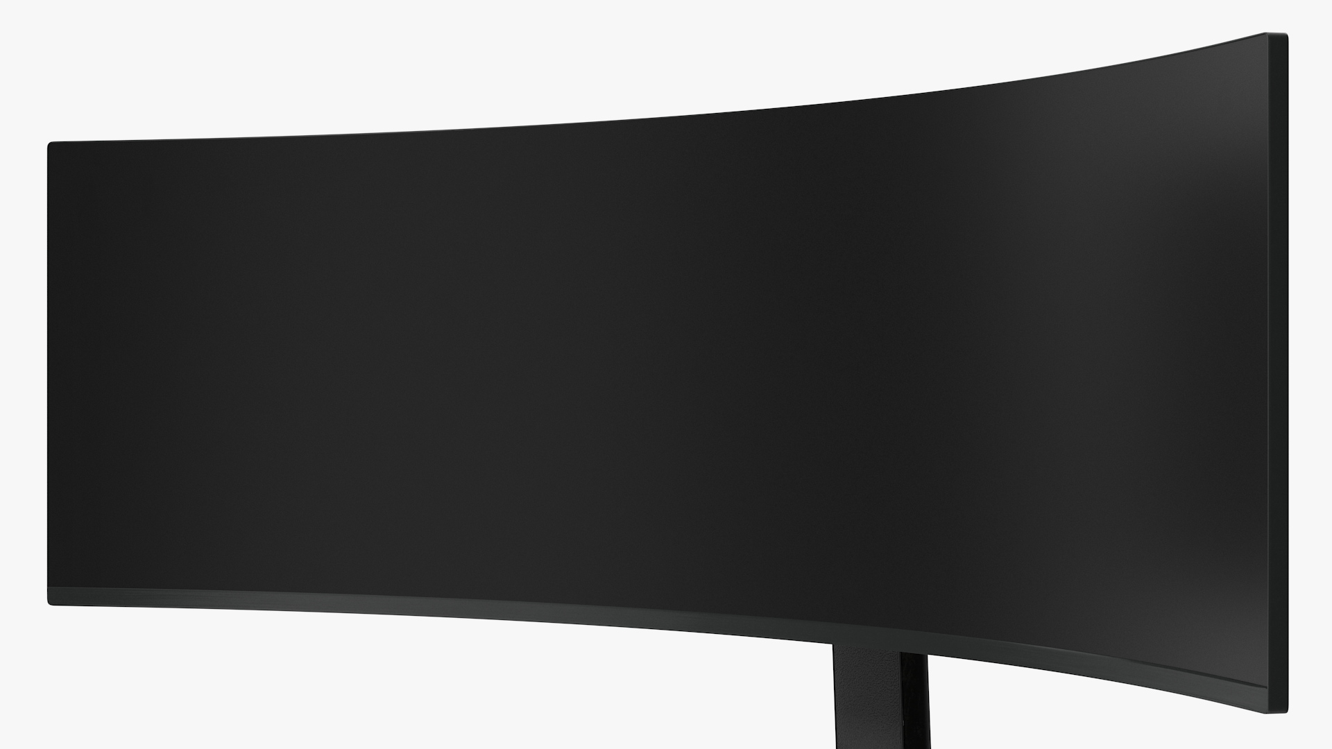 Ultrawide Curved Gaming Monitor OFF Rigged 3D
