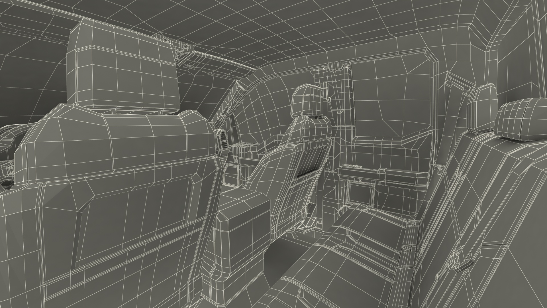 Ford F150 Raptor with X-MADIS Anti Drone System Rigged 3D model