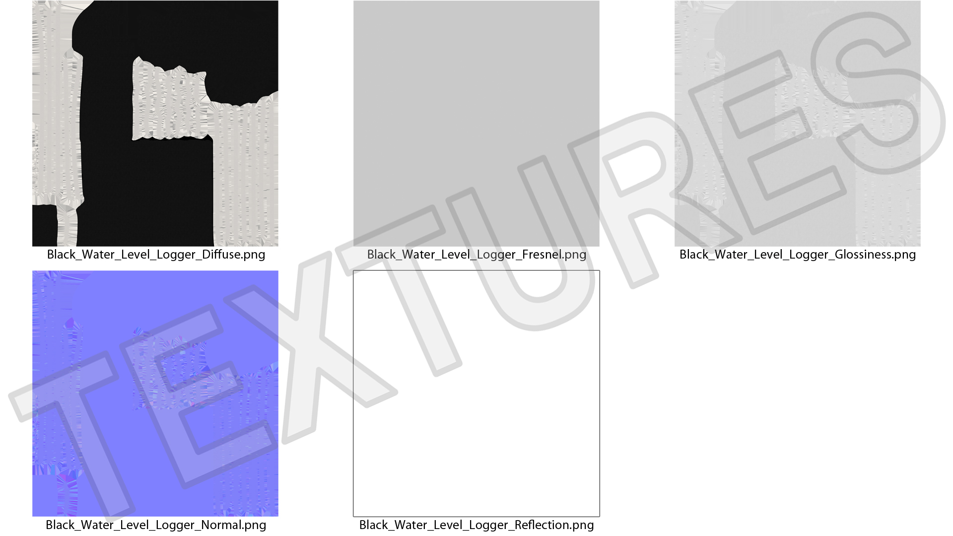 Black Water Level Logger 3D model