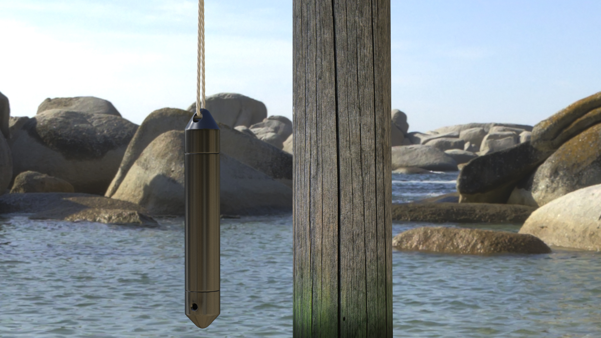 Black Water Level Logger 3D model
