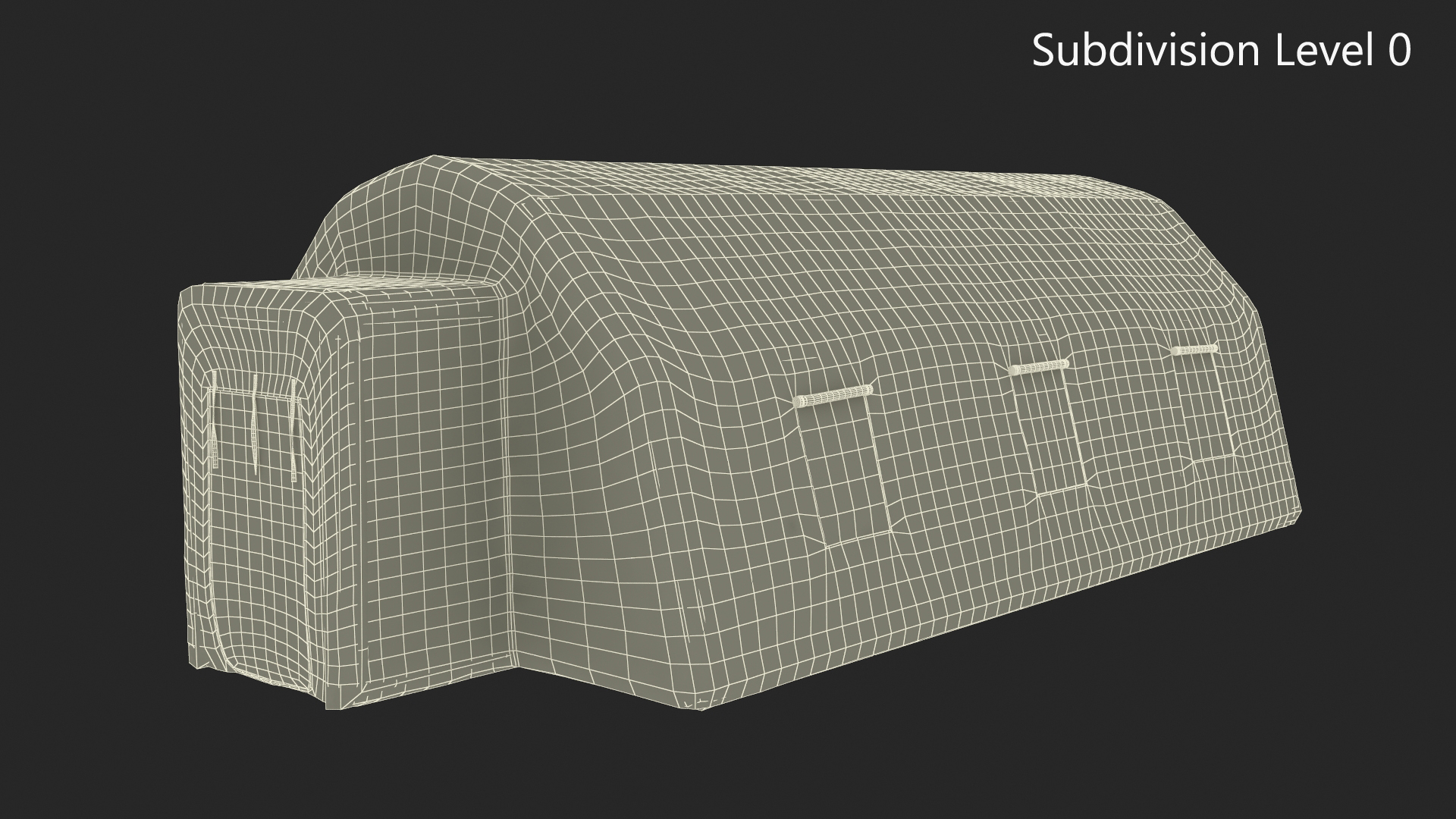 3D Quarantine Inflatable Tent Closed model