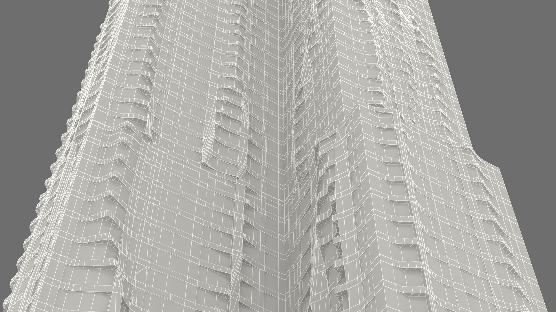 3D New York by Gehry At Night