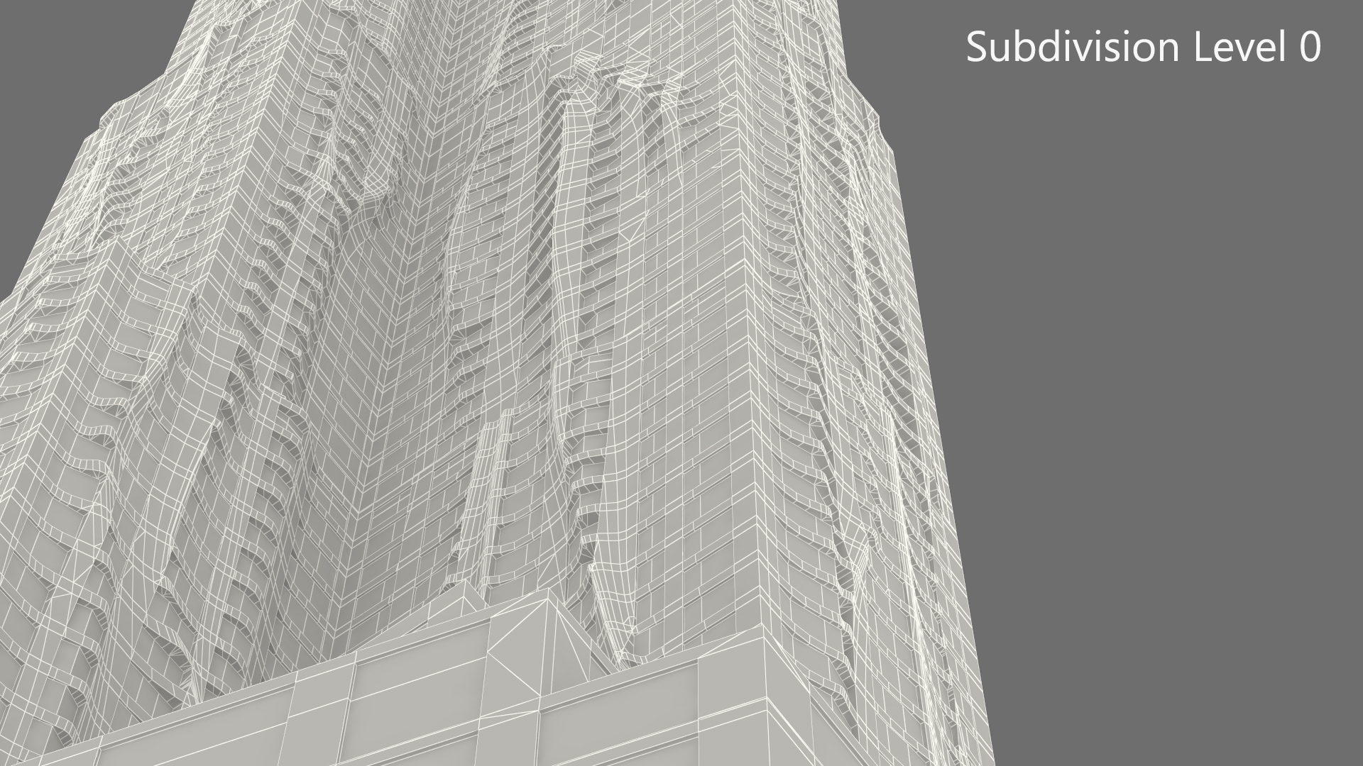 3D New York by Gehry At Night