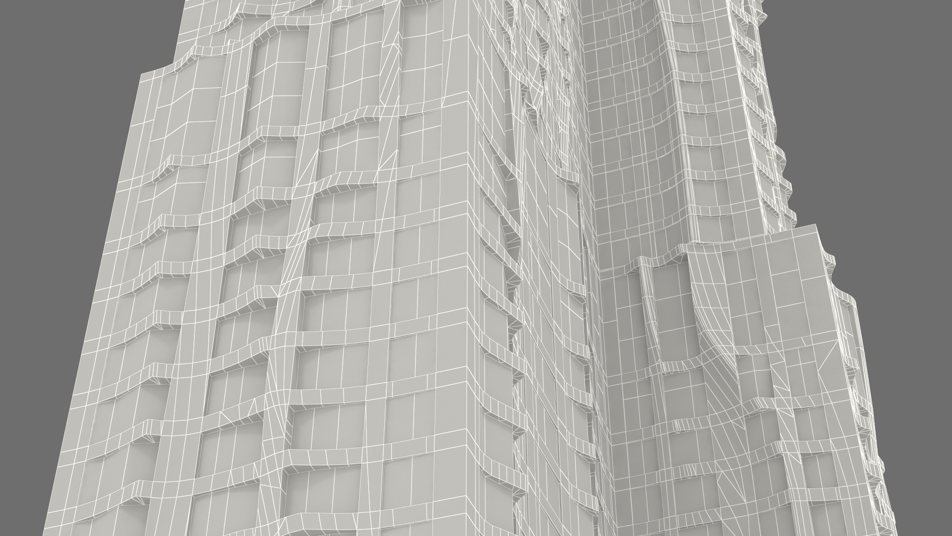 3D New York by Gehry At Night