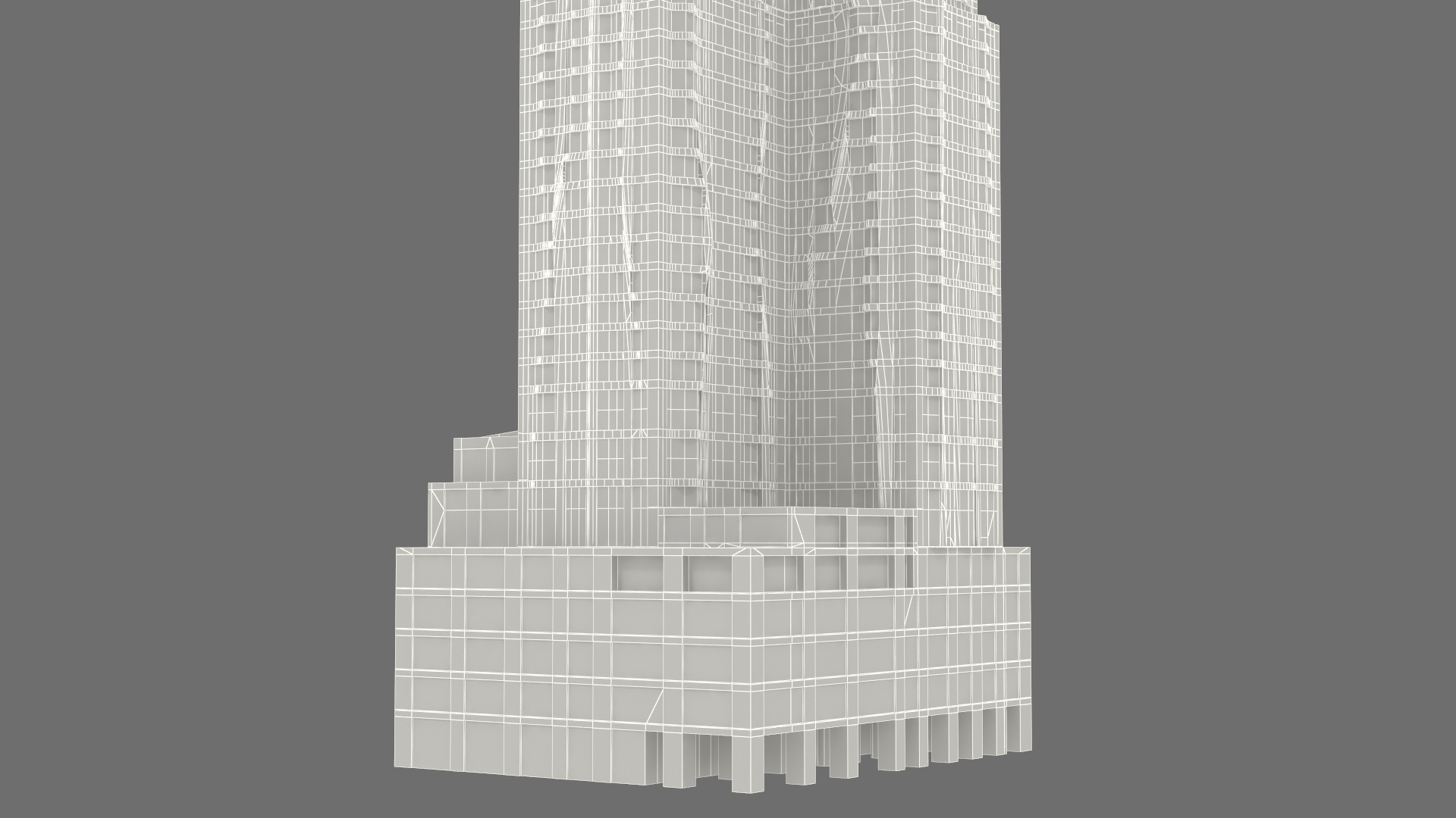 3D New York by Gehry At Night