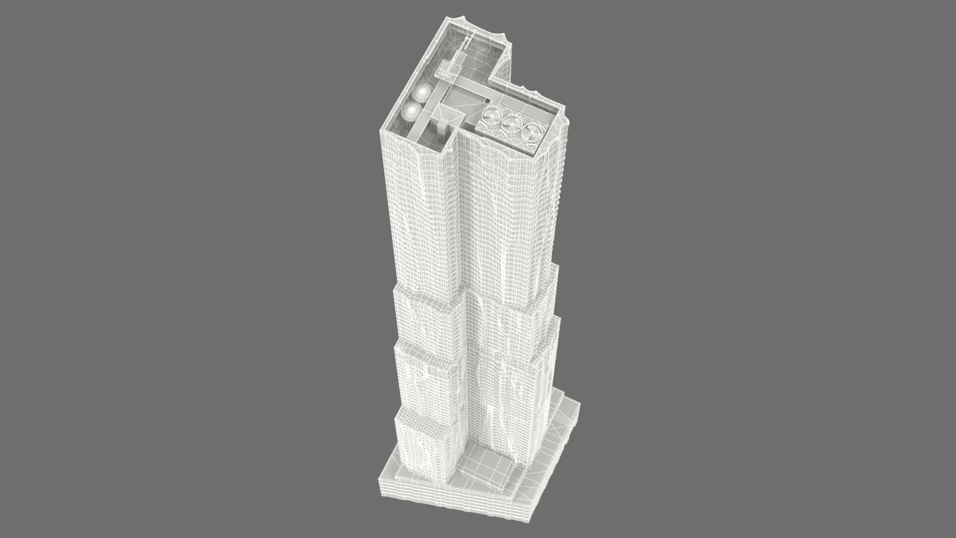 3D New York by Gehry At Night