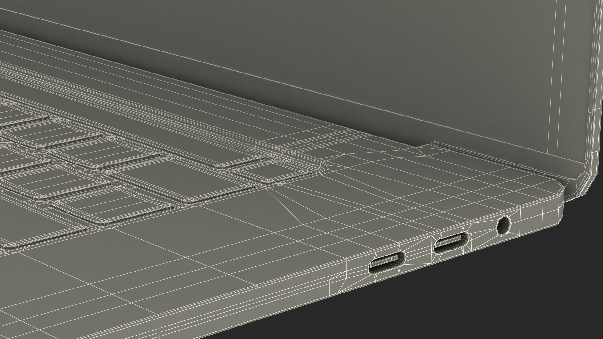 3D Modern Laptop Generic
