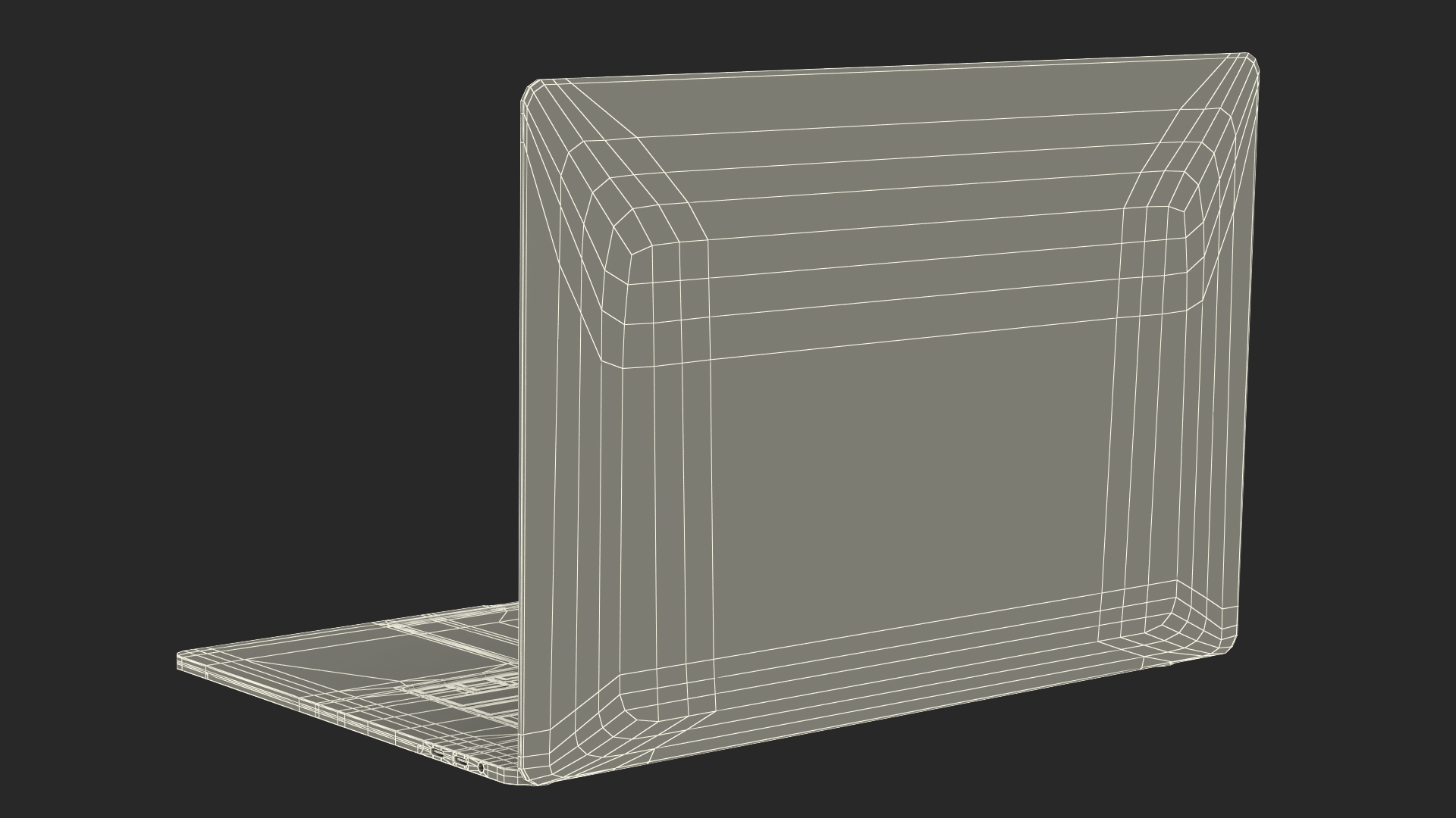 3D Modern Laptop Generic