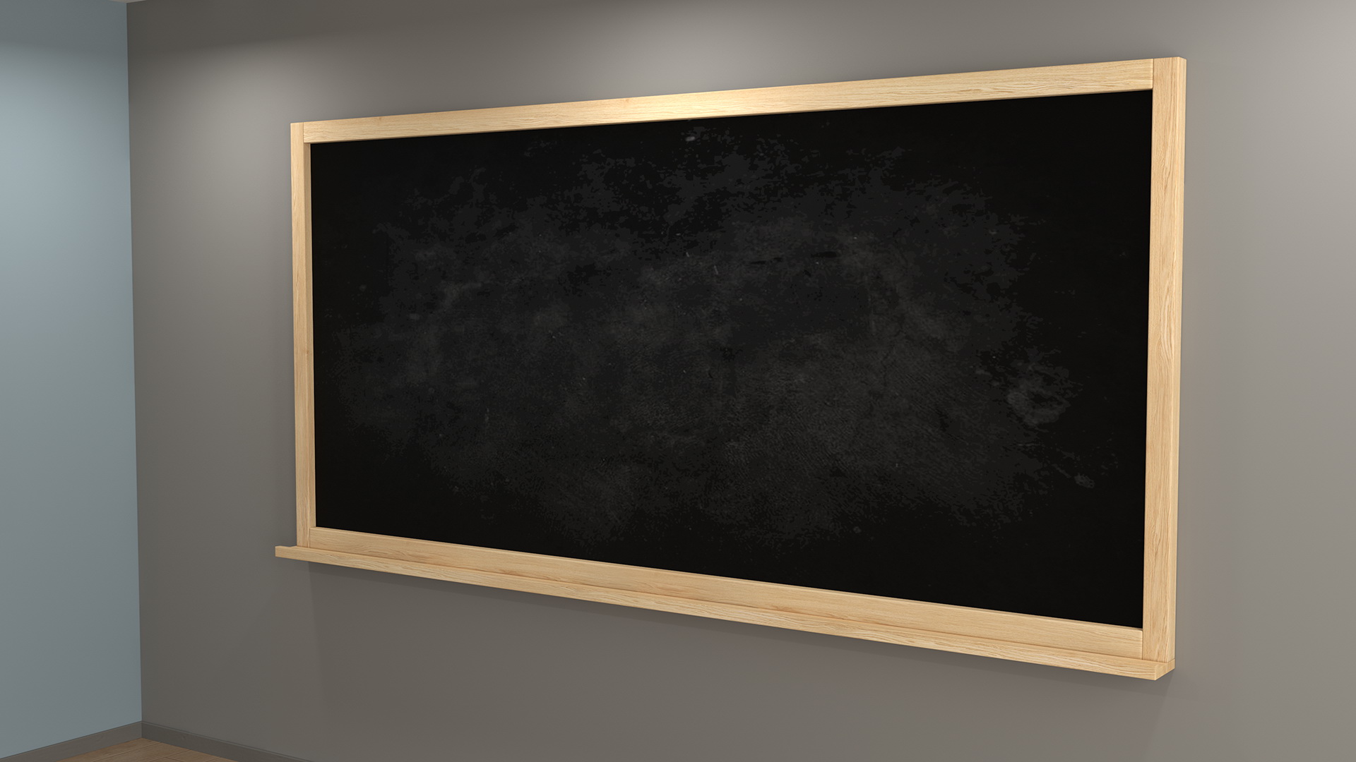 3D Classroom Interior model