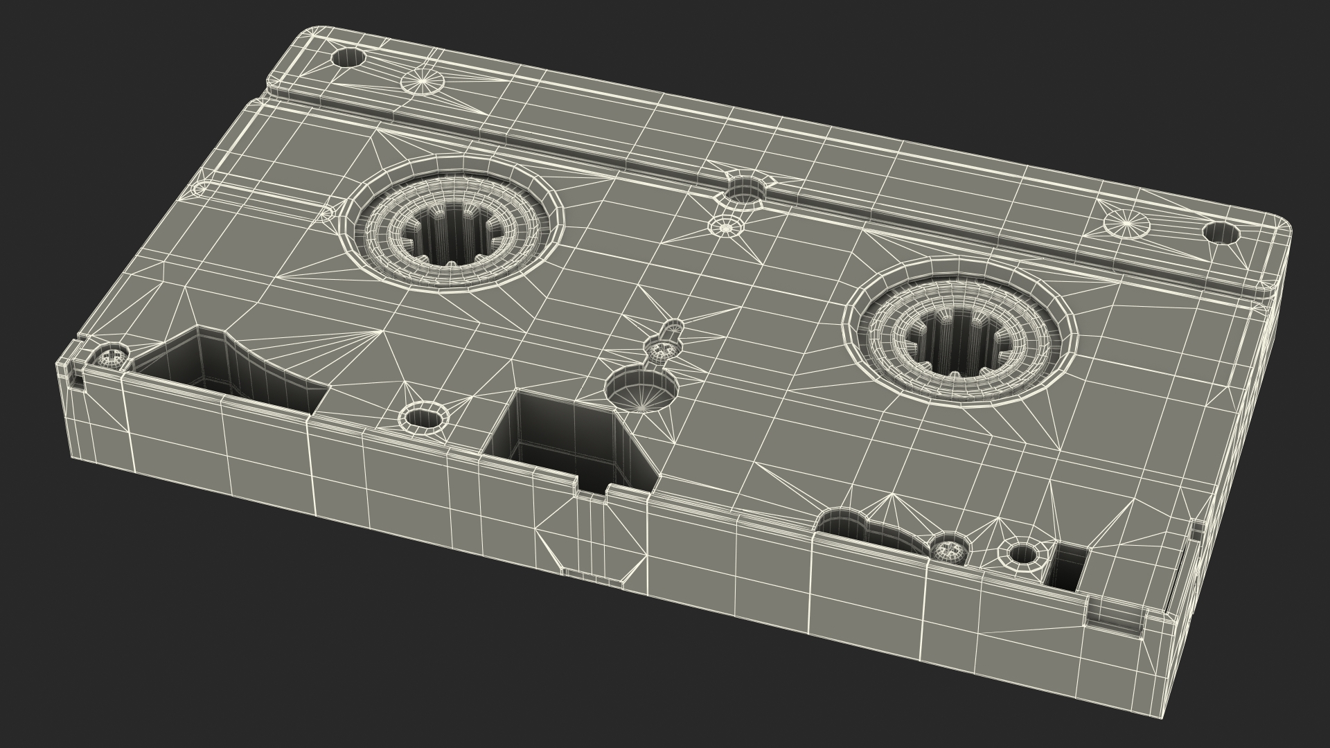 Sony Dynamicron E180 VHS Video Cassette 3D model