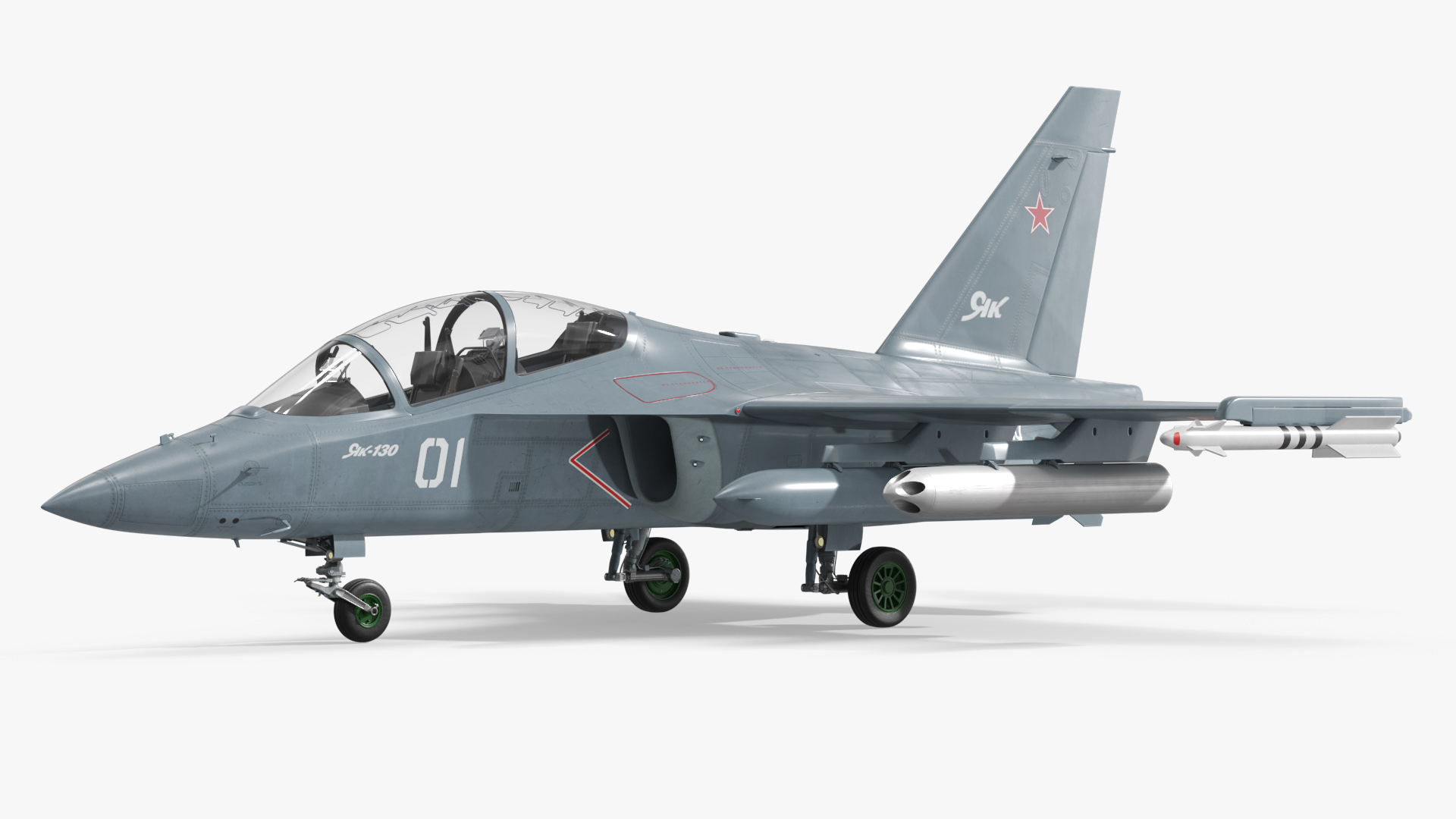 Yakovlev Yak-130 Aermacchi M-346 Light Attack Jet Rigged - view 8