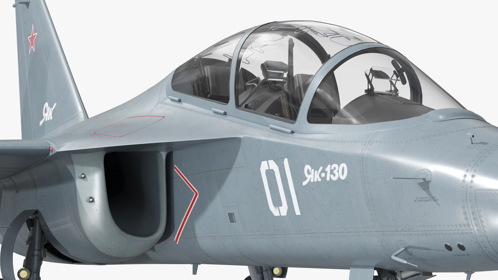 Yakovlev Yak-130 Aermacchi M-346 Light Attack Jet Rigged - view 10