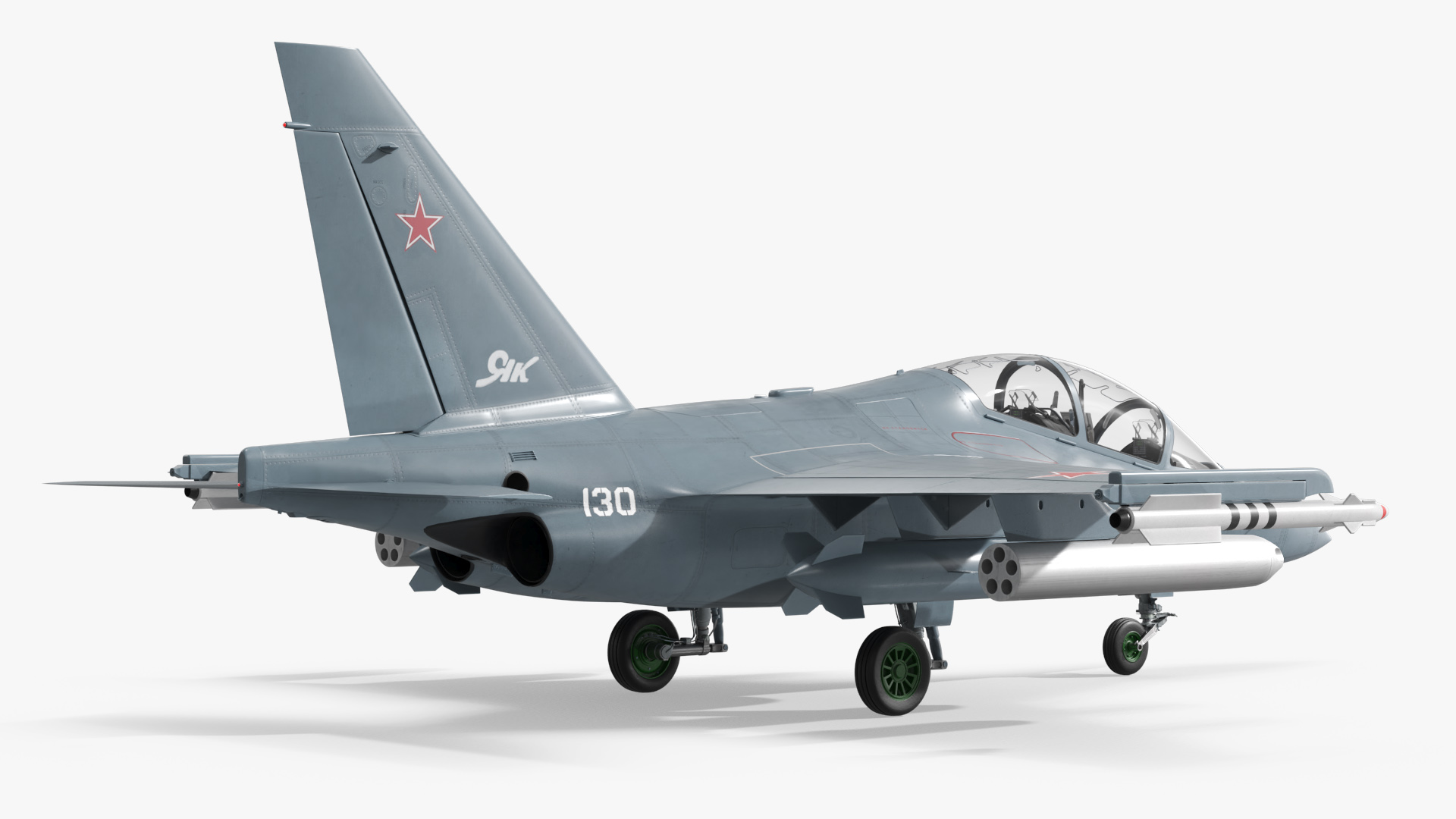 Yakovlev Yak-130 Aermacchi M-346 Light Attack Jet Rigged - view 7
