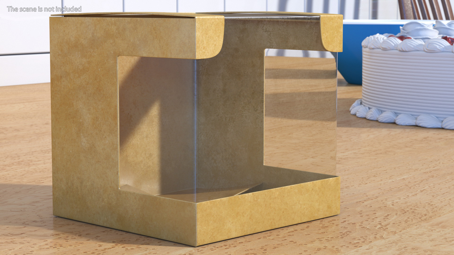 3D Carton Package for Cupcake