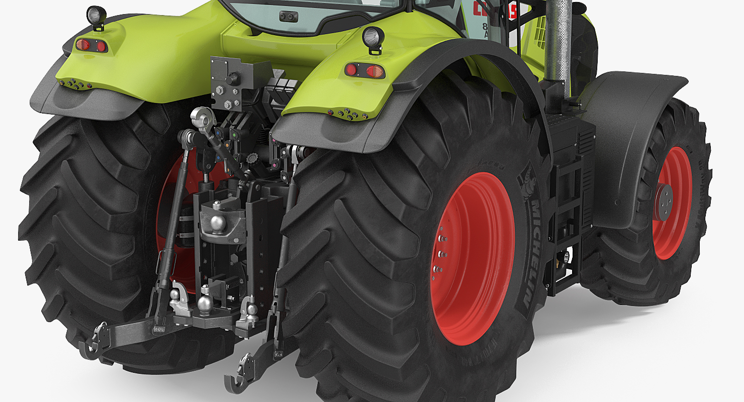 3D Tractor Claas Axion 800 model