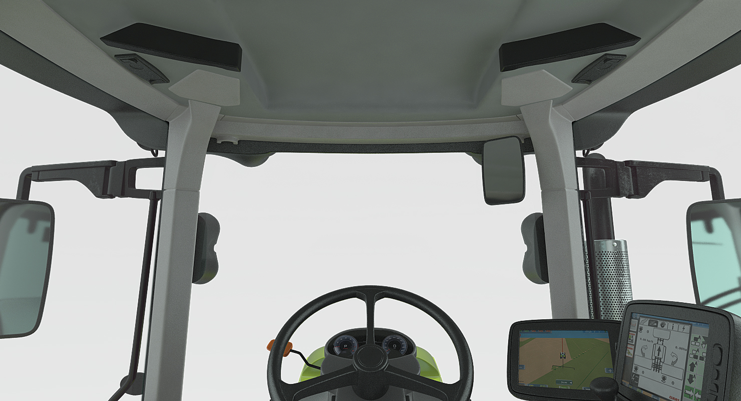 3D Tractor Claas Axion 800 model