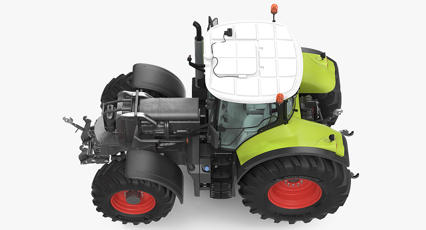3D Tractor Claas Axion 800 model