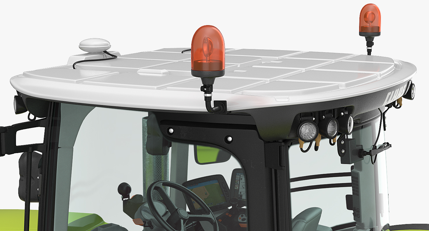 3D Tractor Claas Axion 800 model