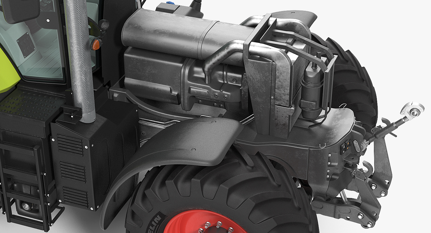 3D Tractor Claas Axion 800 model