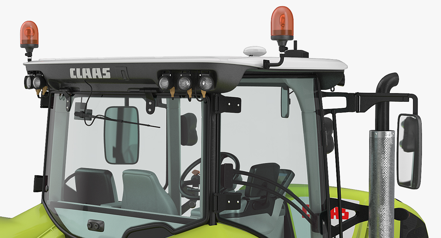 3D Tractor Claas Axion 800 model