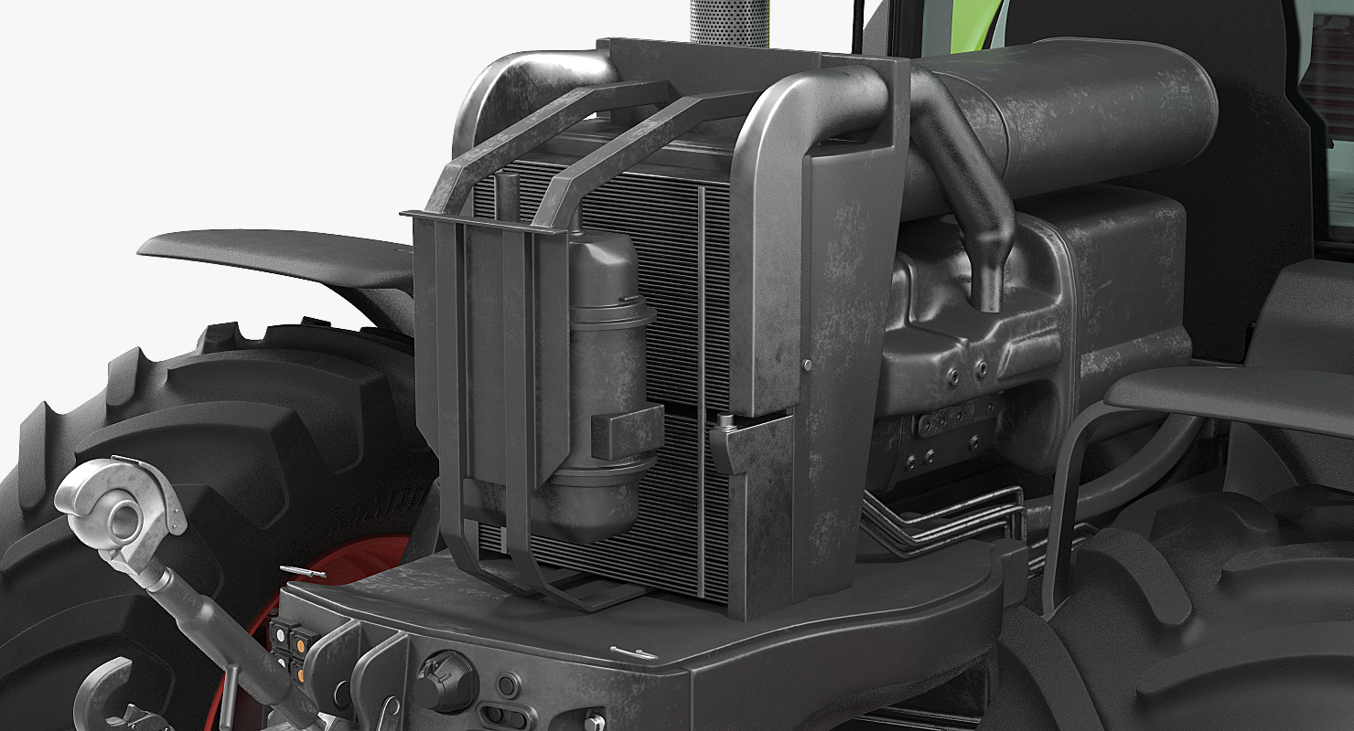 3D Tractor Claas Axion 800 model