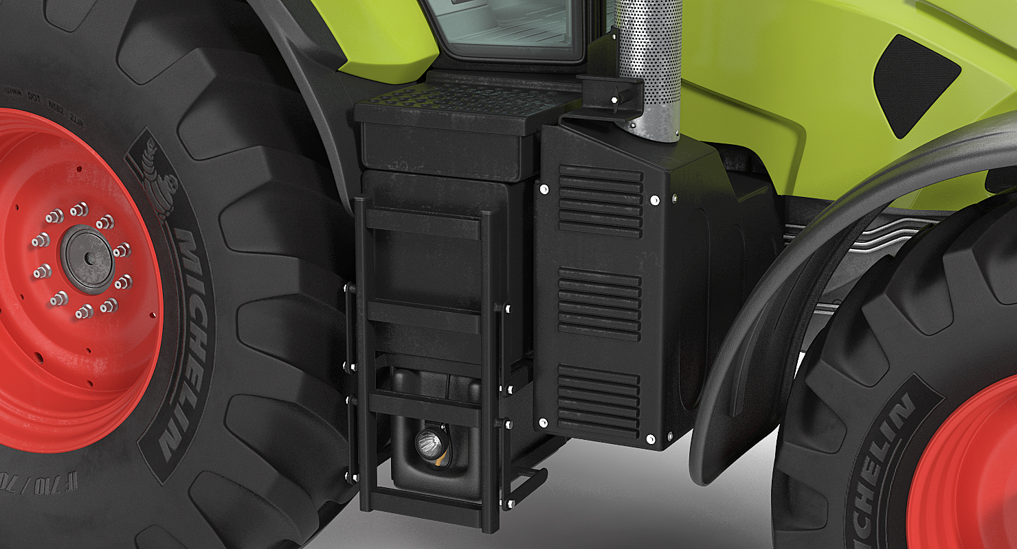 3D Tractor Claas Axion 800 model