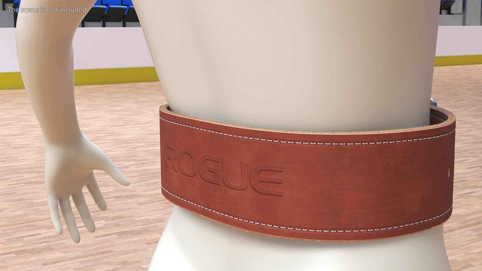 3D Rogue Brown Lifting Weight Belt