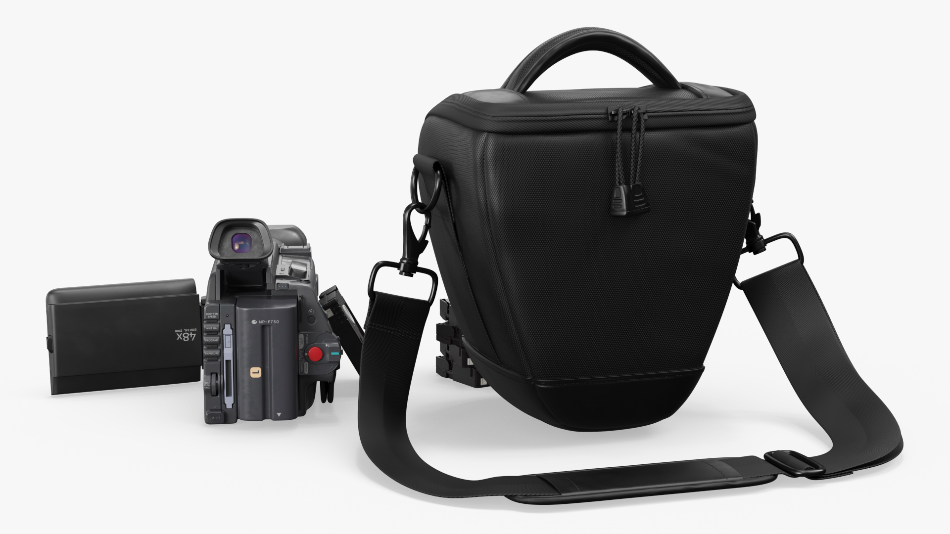 Retro Camera Set with Carry Case and Tape - view 5