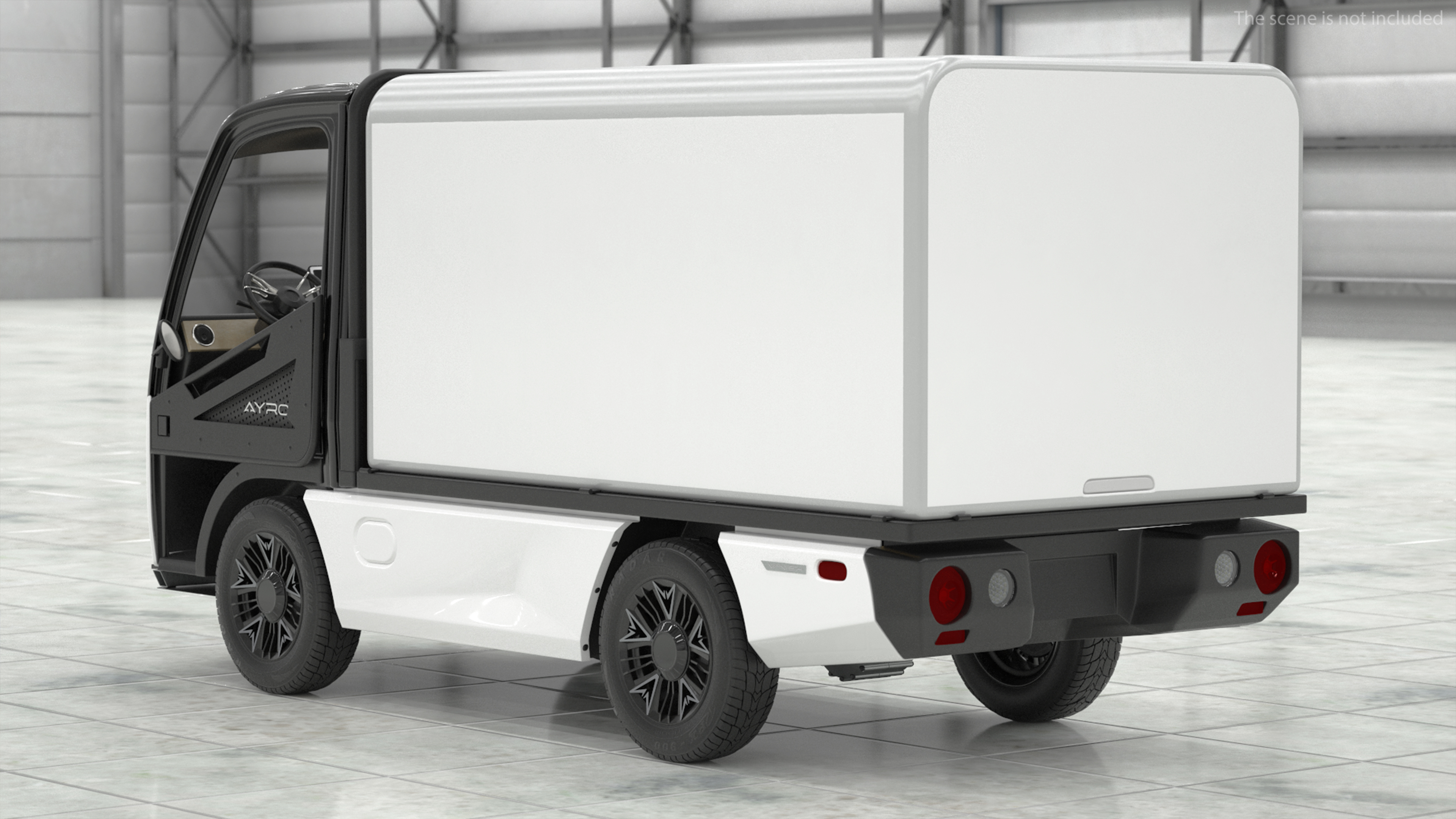 3D model AYRO Vanish Electric Mini Box Truck