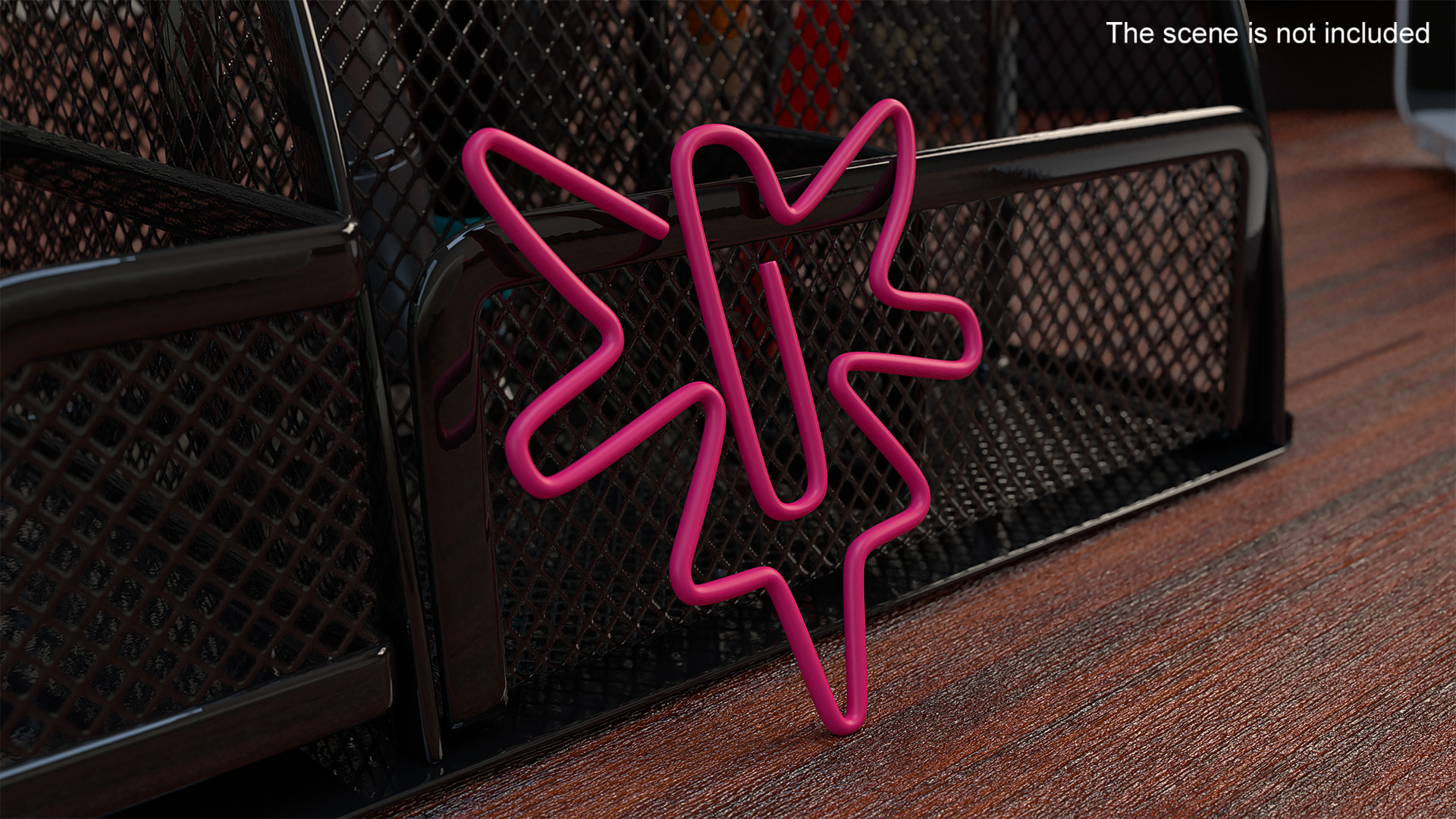 Dragonfly Shaped Paper Clip 3D