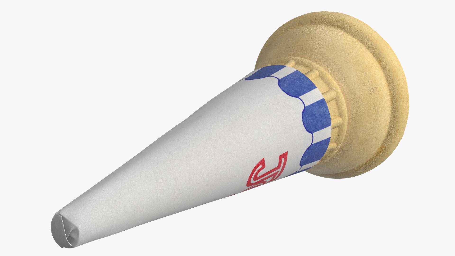 3D Pointed Bottom JOY Cake Cone model