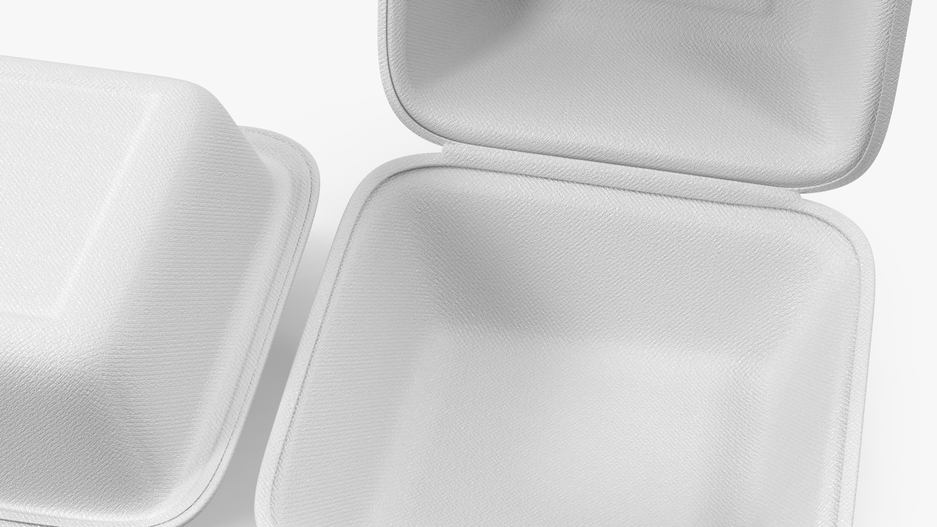Food Box Square Set 3D model