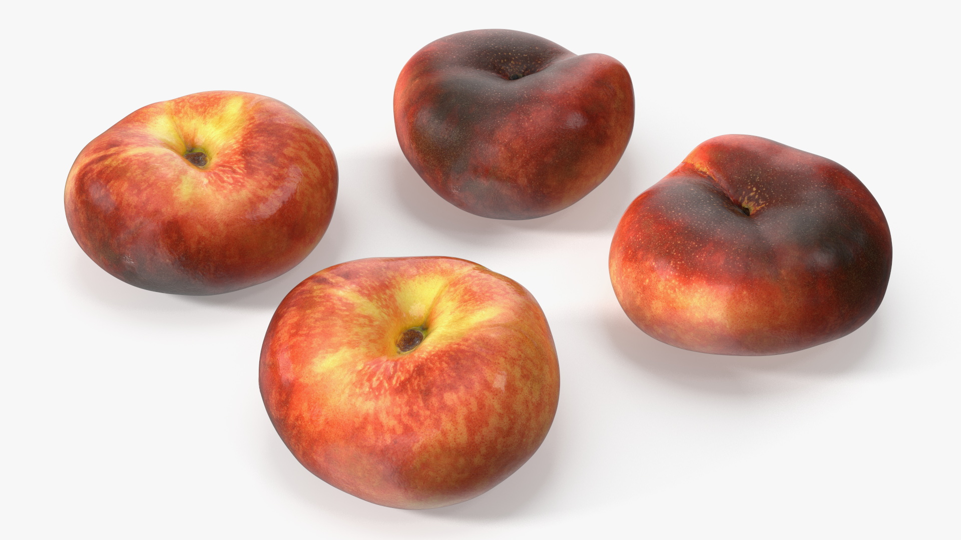 Organic Flat Peaches in Corrugated Box, view 7