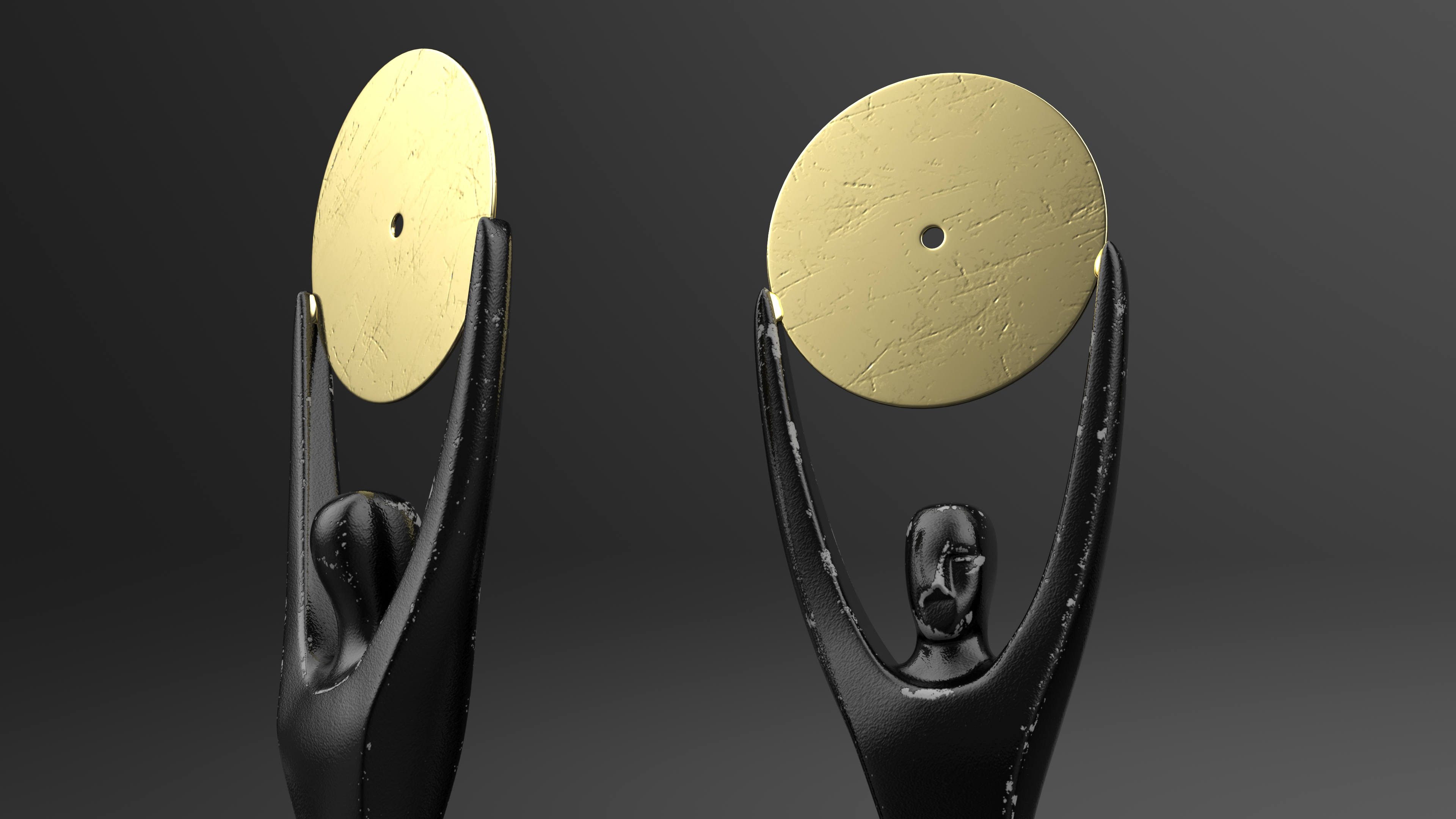 Rock and Roll Hall of Fame Trophy, view 5