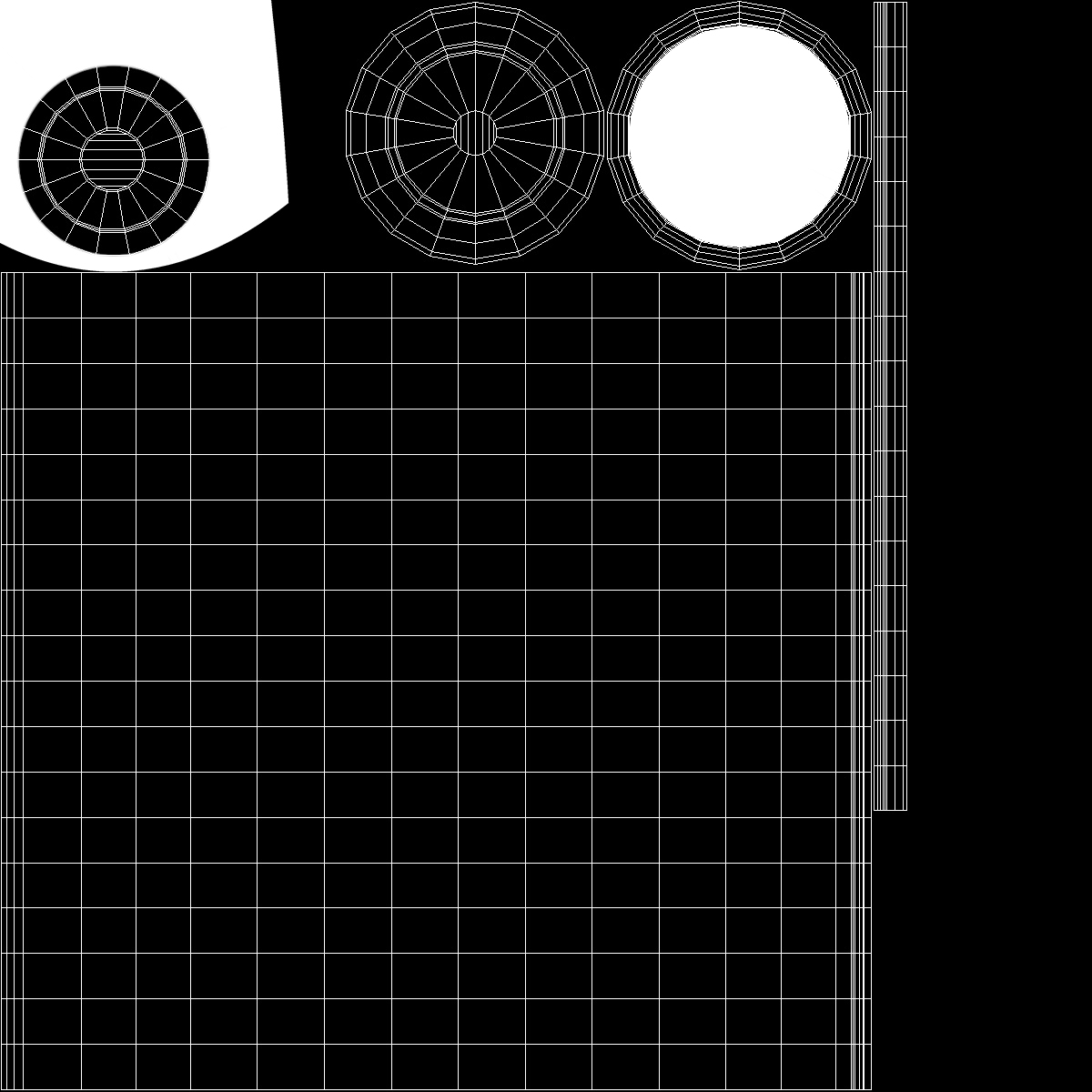 3D Tesla Battery Cell 2170 model