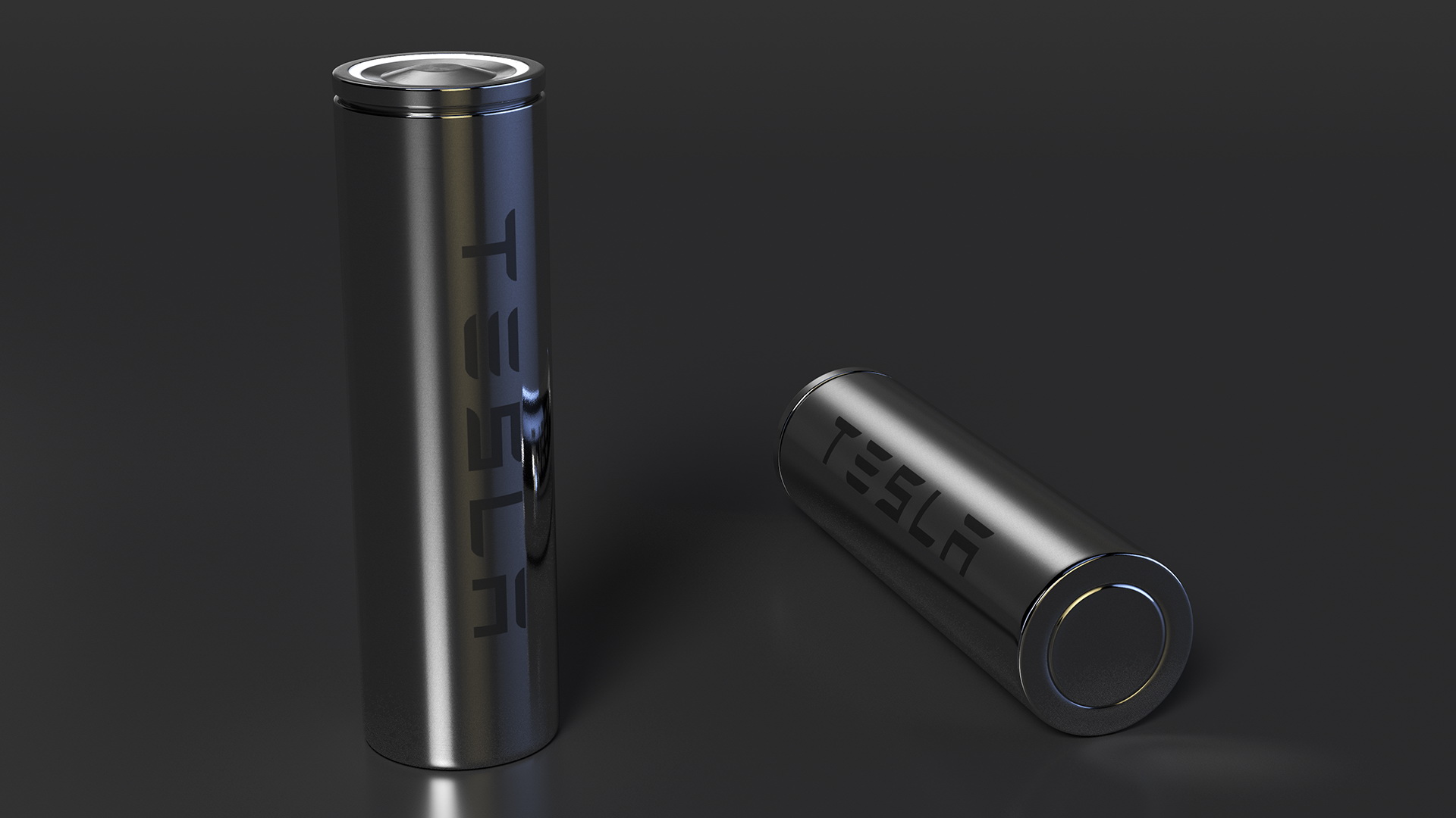 3D Tesla Battery Cell 2170 model
