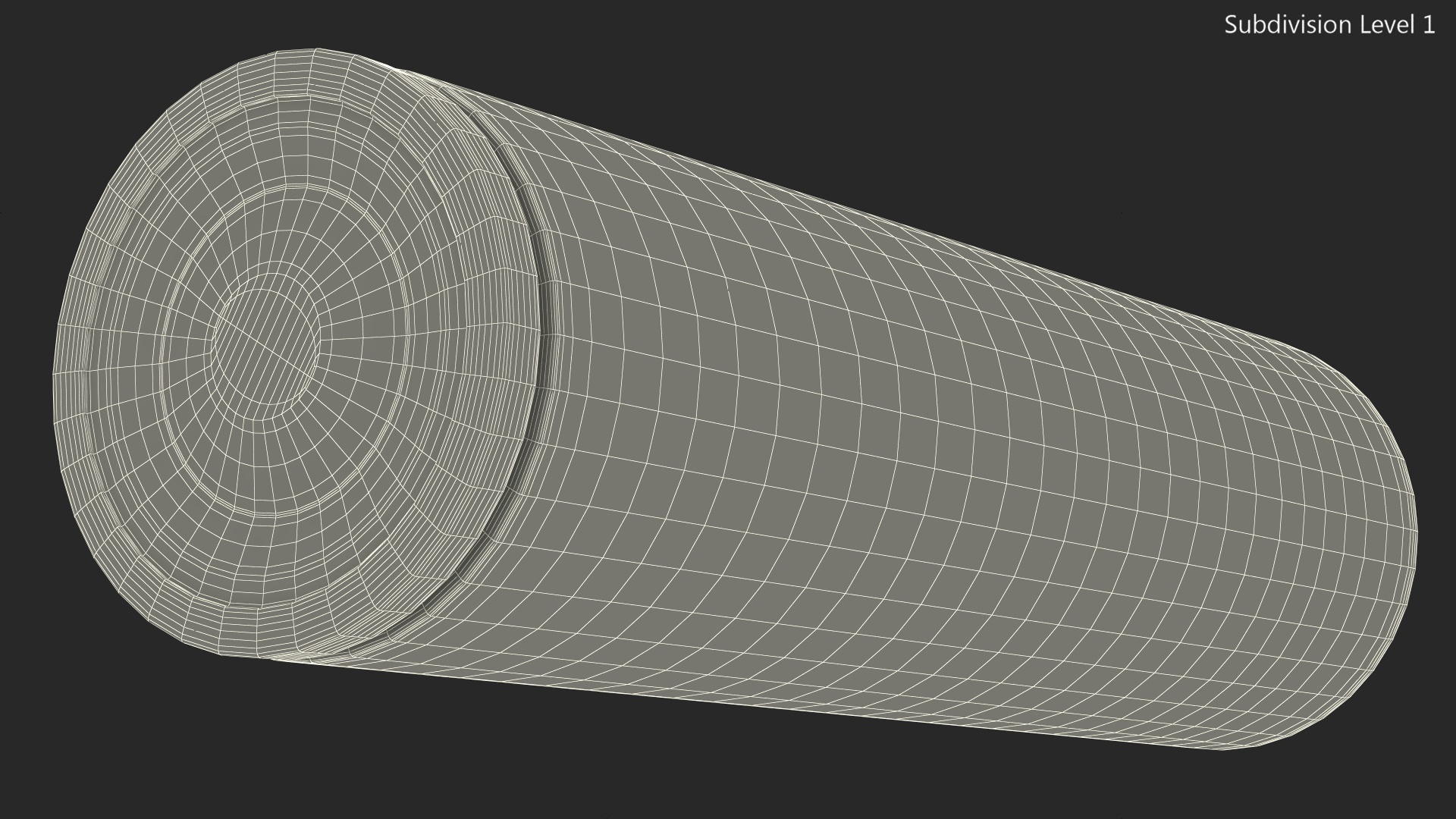 3D Tesla Battery Cell 2170 model
