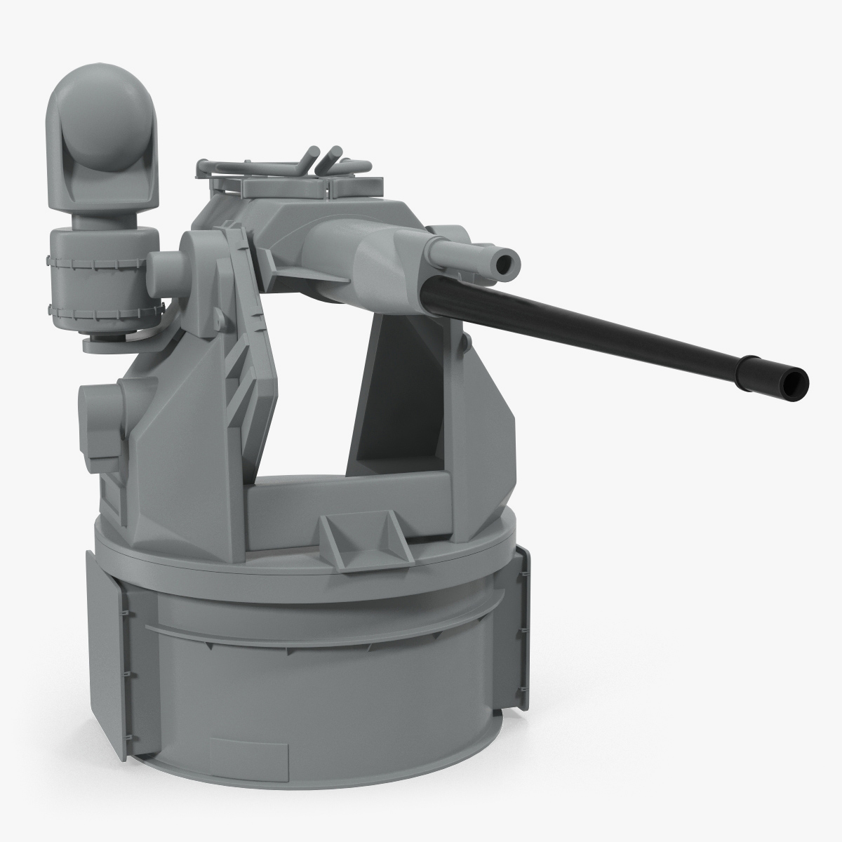 M242 Bushmaster Autocannon 3D Model