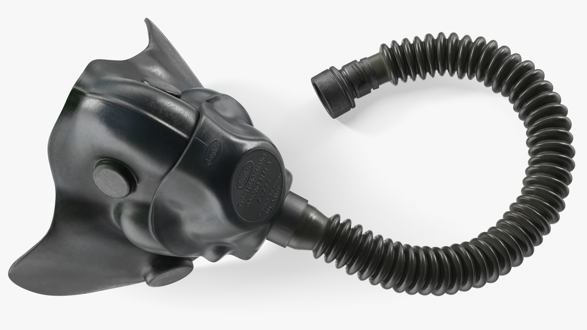 3D model Vintage Pilot Oxygen Mask