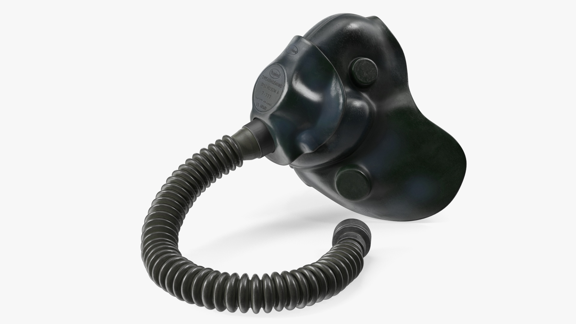 3D model Vintage Pilot Oxygen Mask
