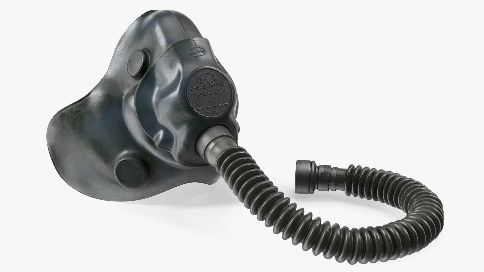 3D model Vintage Pilot Oxygen Mask