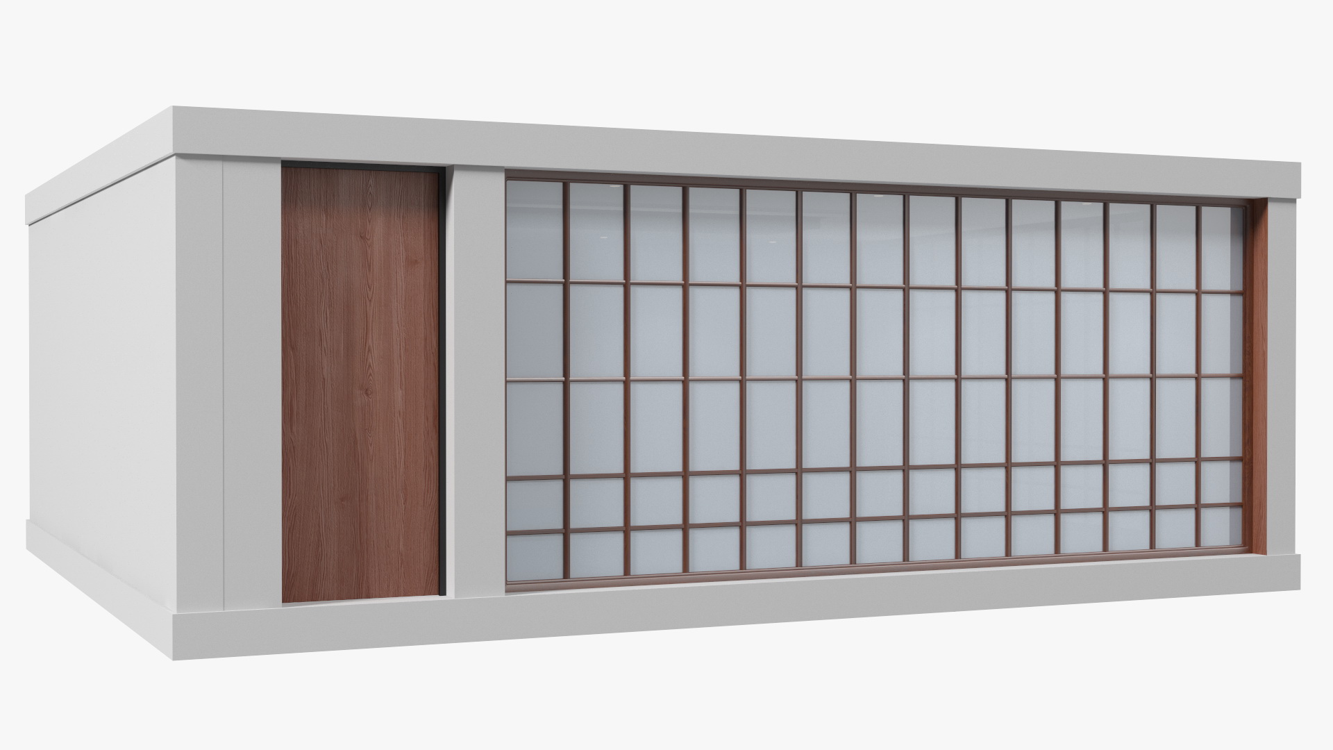 Empty Large Meeting Room 3D model