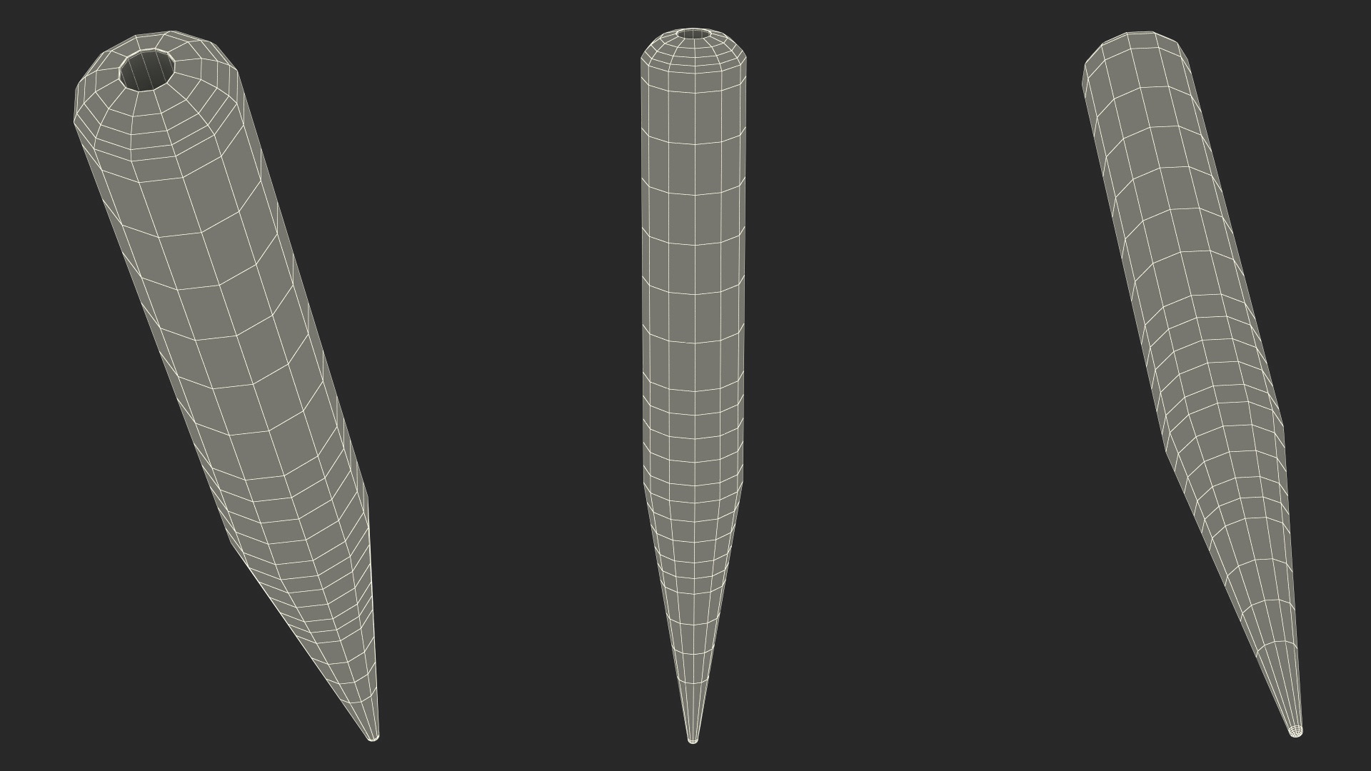 Croquet Corner Pegs 3D model